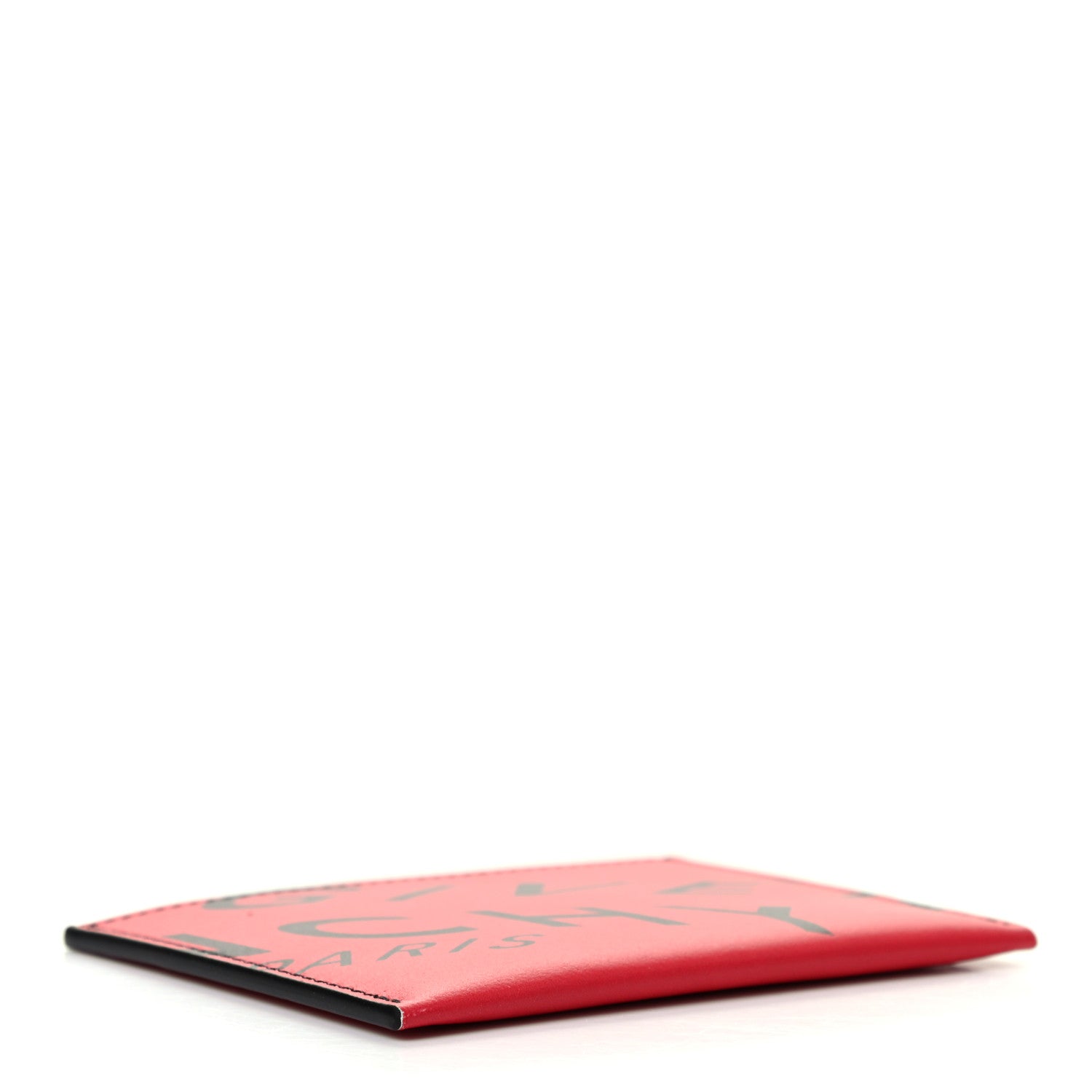 Givenchy Lambskin logo Printed Card Holder Red Black 4 of 8