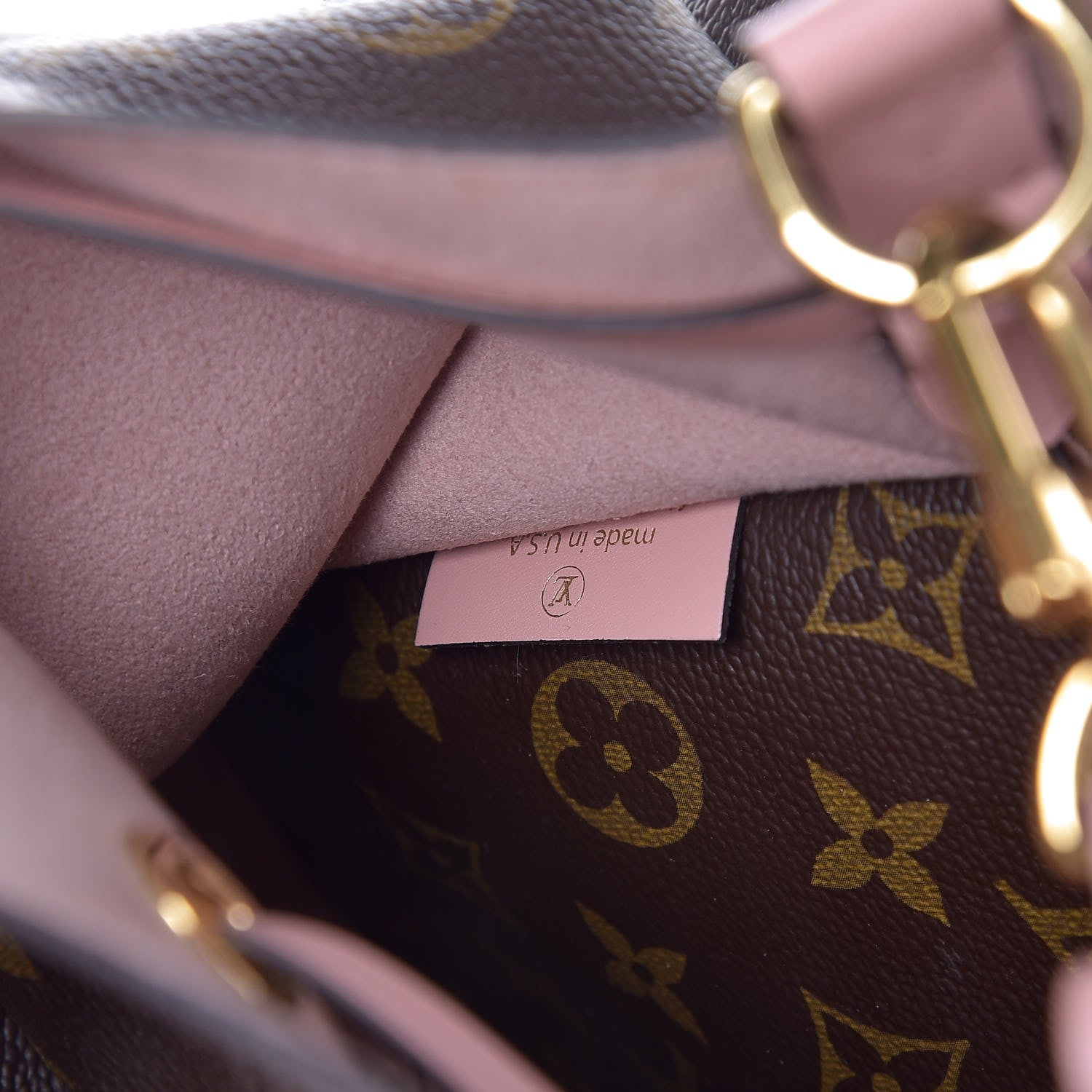 Louis Vuitton Monogram Neonoe MM Rose Poudre 6 of 11