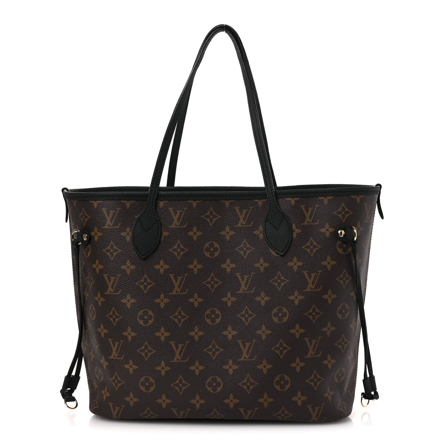 Monogram Calfskin Neo Neverfull Inside Out MM Black