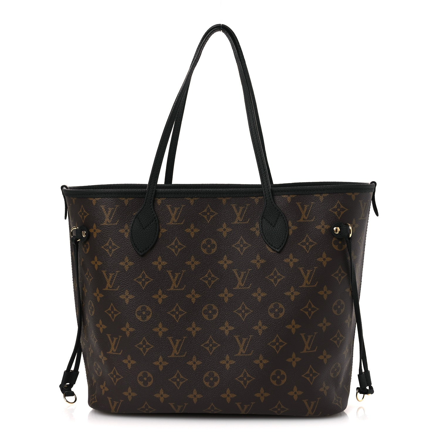 Louis Vuitton Monogram Calfskin Neo Neverfull Inside Out MM Black 1 of 20