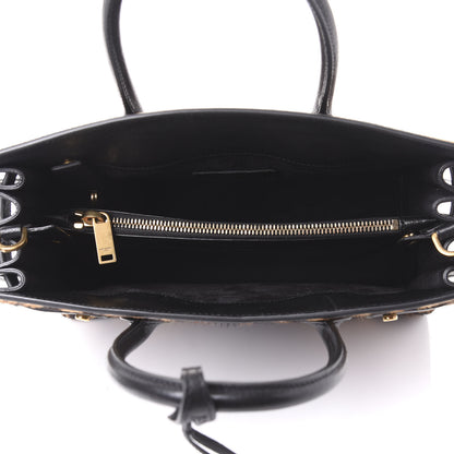 Saint Laurent Pony Effect Calfskin Leopard Print Baby Supple Sac De Jour 4 of 10