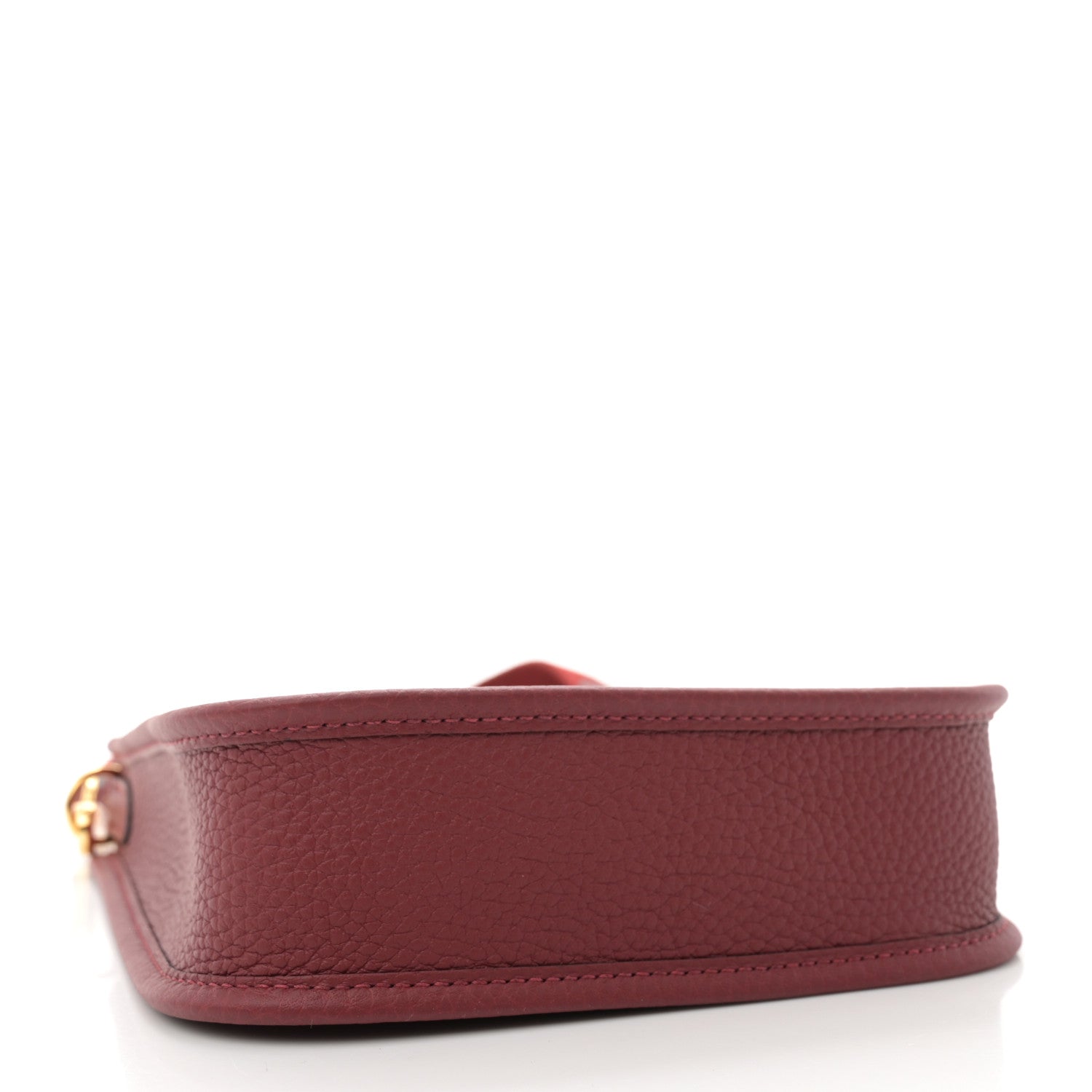 Hermes Taurillon Clemence Amazone Evelyne TPM Rouge H 4 of 12