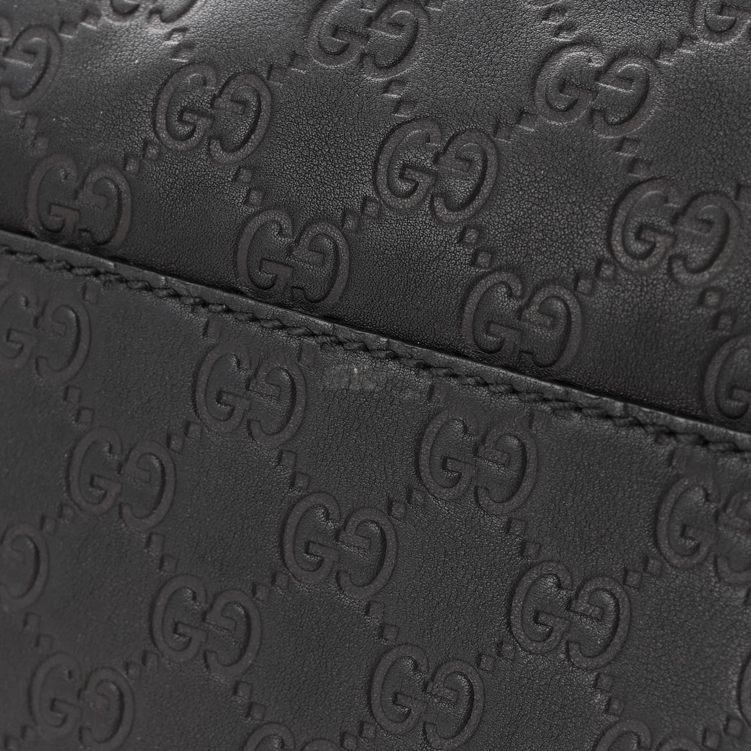 Gucci Guccissima Large Sukey Tote Black 11 of 16
