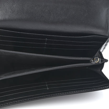 Gucci Calfskin Matelasse GG Marmont Continental Wallet Black 5 of 8