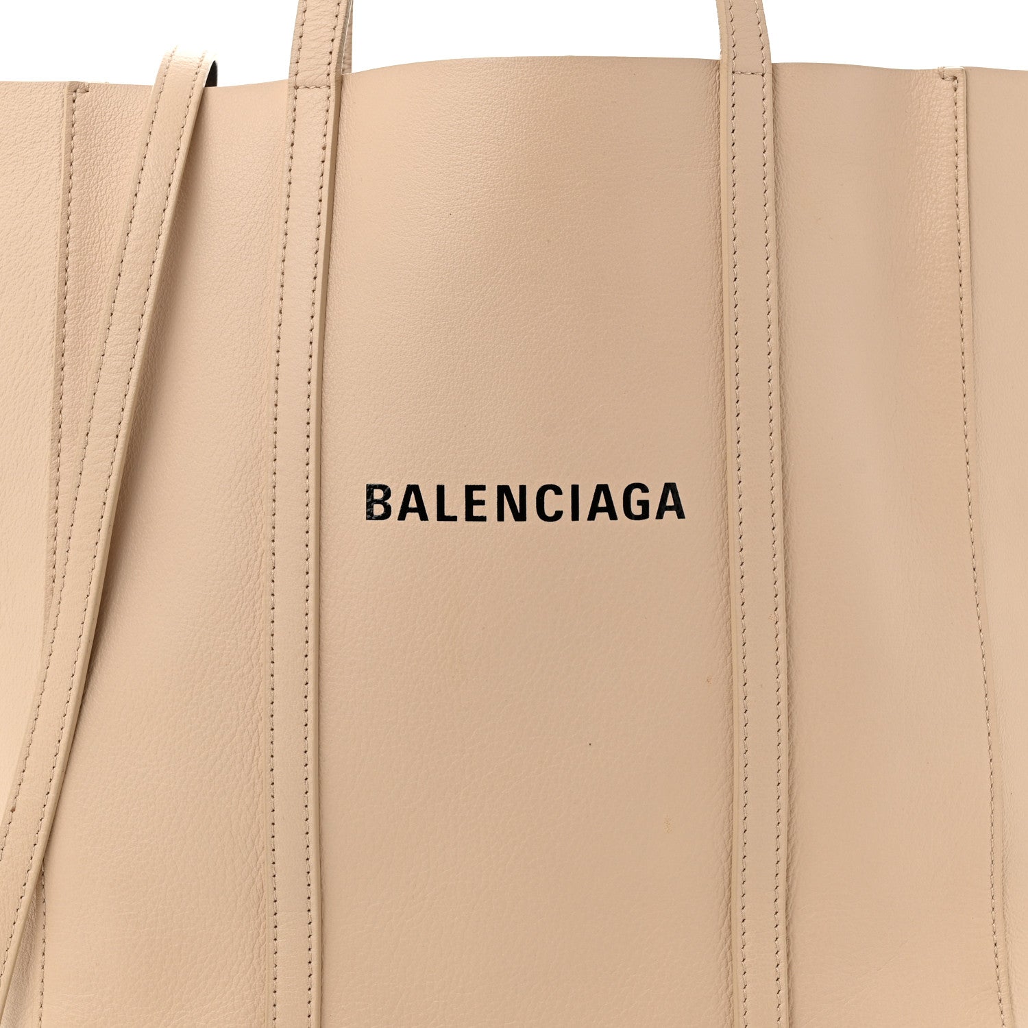 Balenciaga Calfskin XS Everyday Tote Light Beige Black 6 of 9