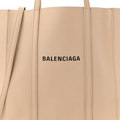 Balenciaga Calfskin XS Everyday Tote Light Beige Black 6 of 9