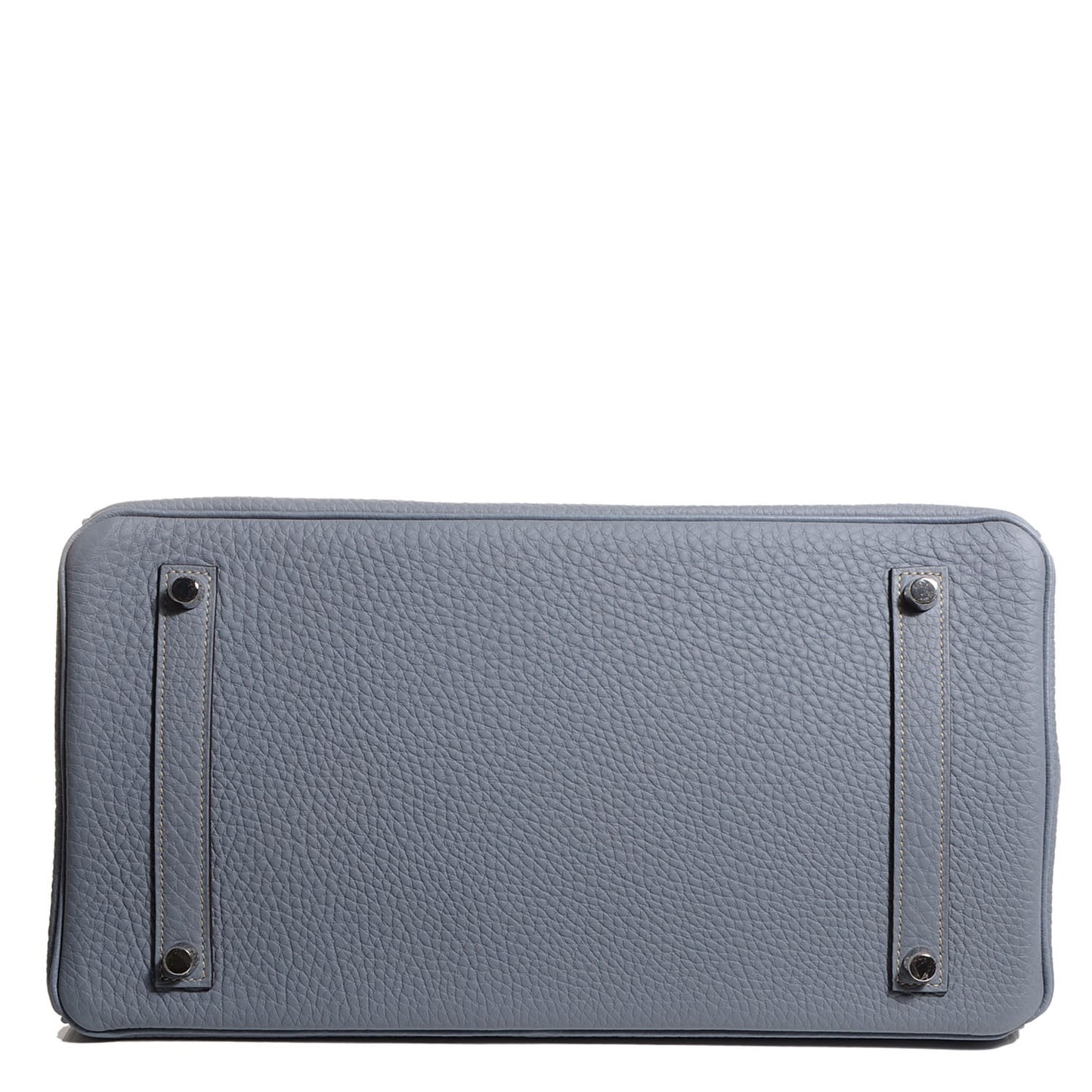 Togo Birkin 35 Bleu Lin