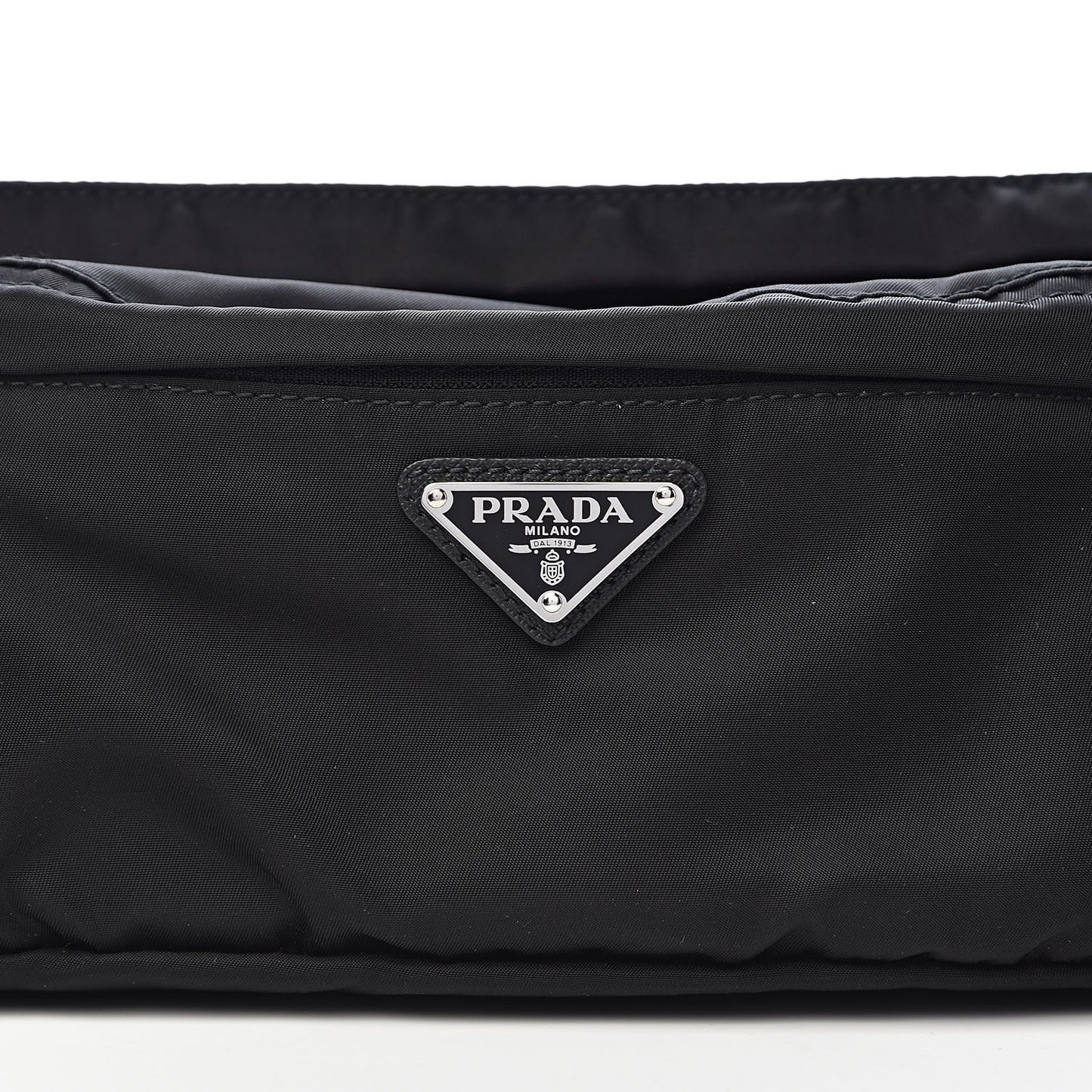 Tessuto Nylon Montagna Belt Bag Black