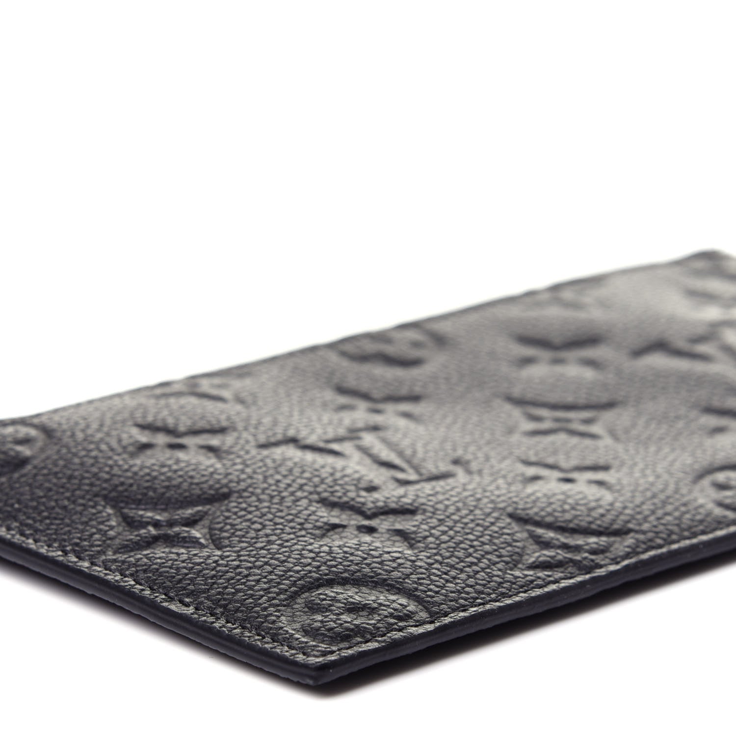 Louis Vuitton Empreinte Felicie Chain Wallet Zippered Insert Black 6 of 8