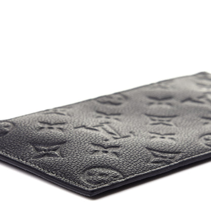 Louis Vuitton Empreinte Felicie Chain Wallet Zippered Insert Black 6 of 8