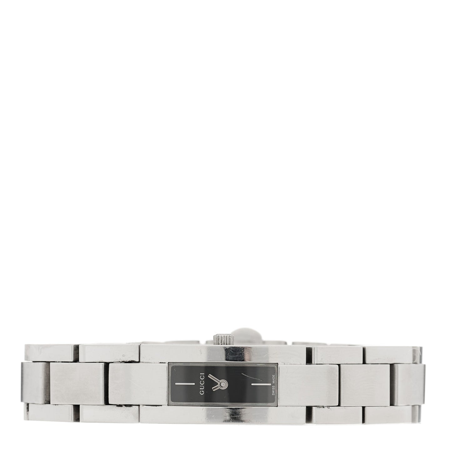 Stainless Steel 13mm 4600L Quartz Watch Black