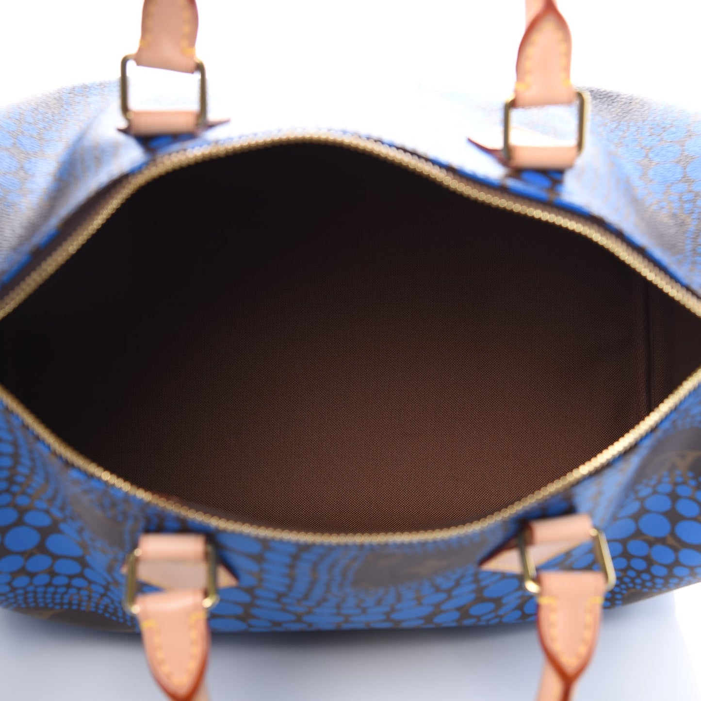 Monogram Kusama Town Speedy 30 Blue