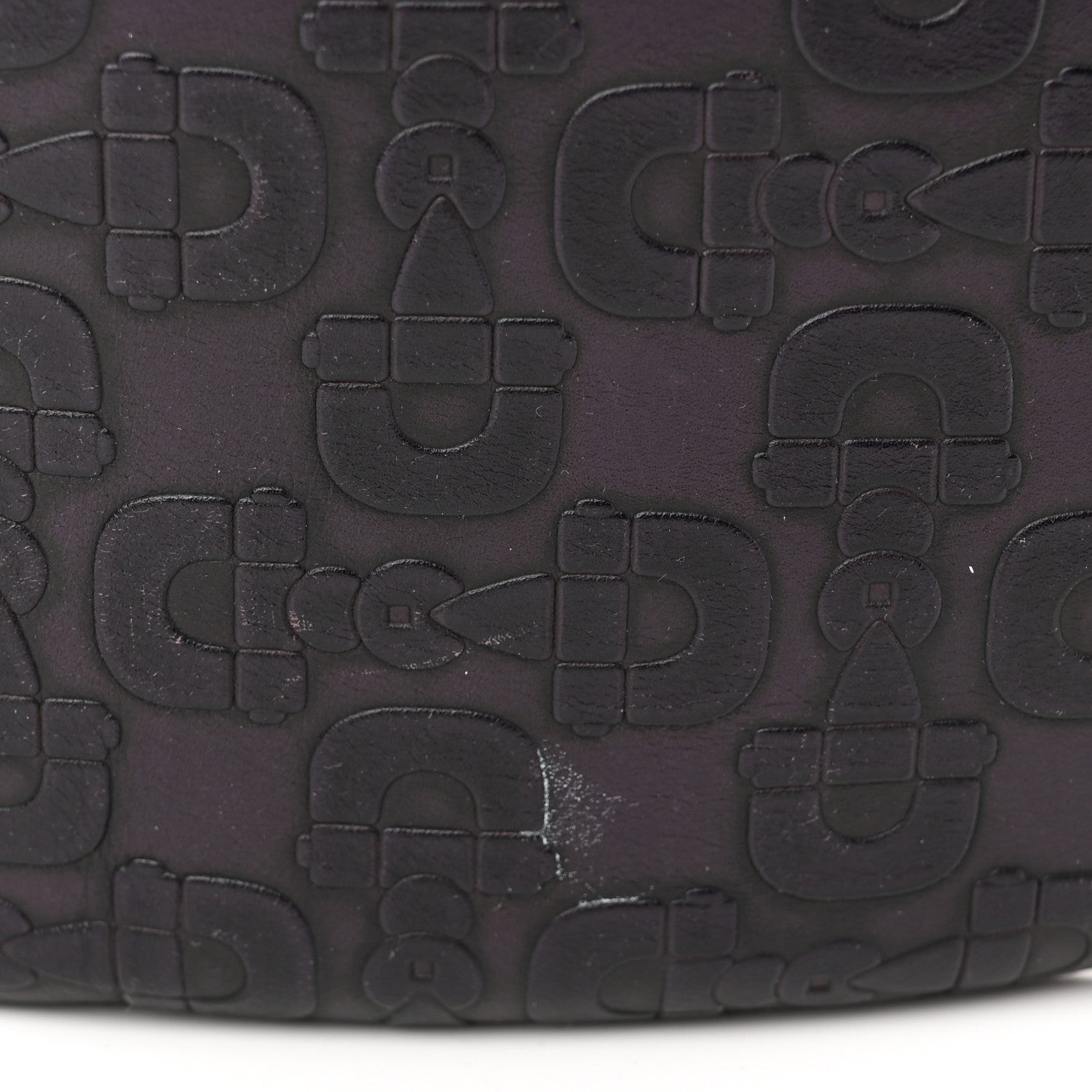 Gucci Calfskin Horsebit Embossed Glam Hobo Burgundy 11 of 17