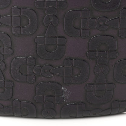 Gucci Calfskin Horsebit Embossed Glam Hobo Burgundy 11 of 17