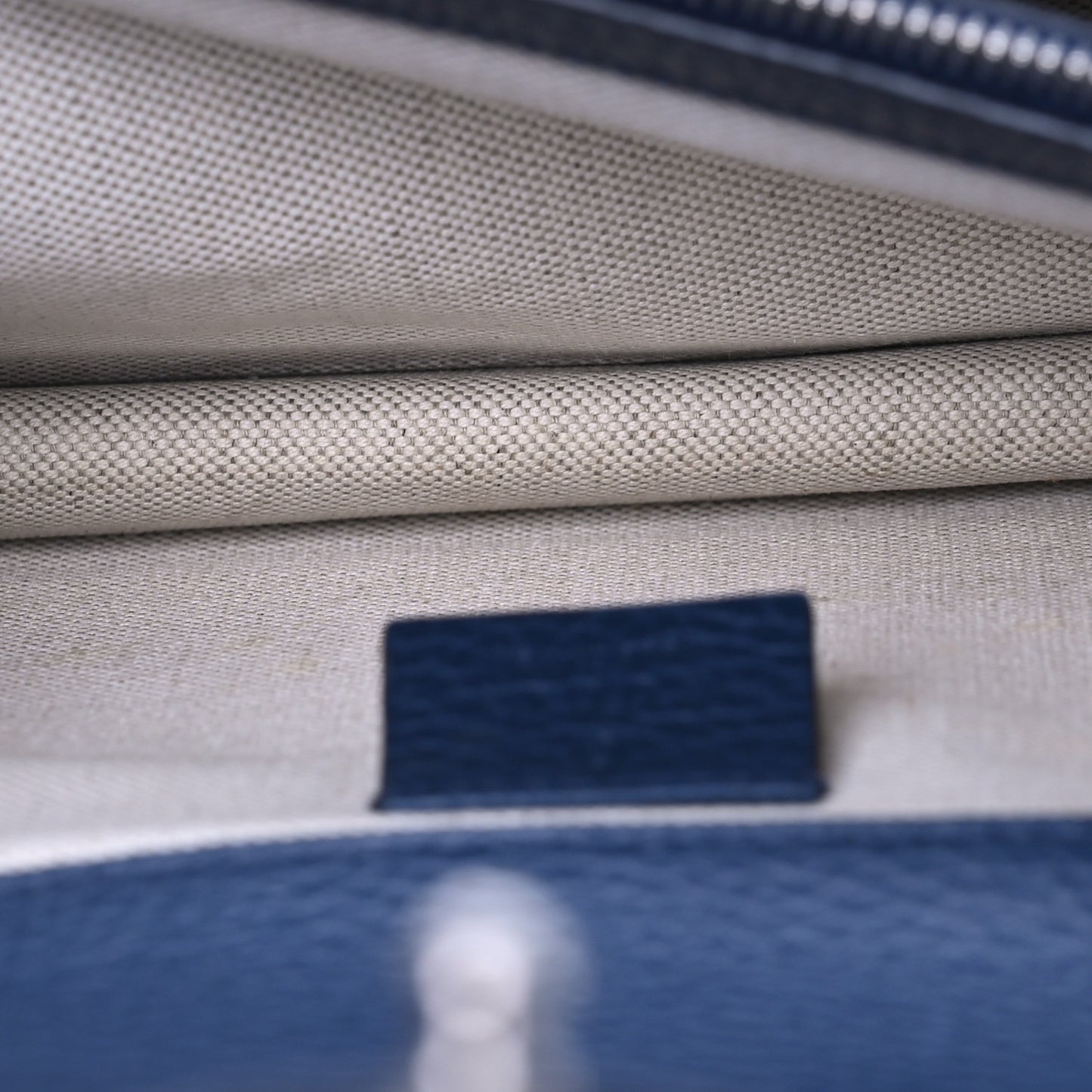 Pebbled Calfskin Small Dionysus Shoulder Bag Blue Agata
