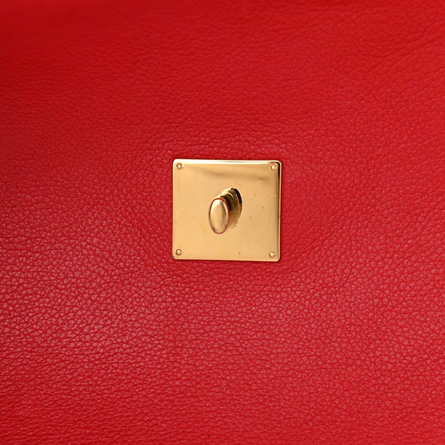 Louis Vuitton Calfskin Lockme MM Rouge 11 of 15