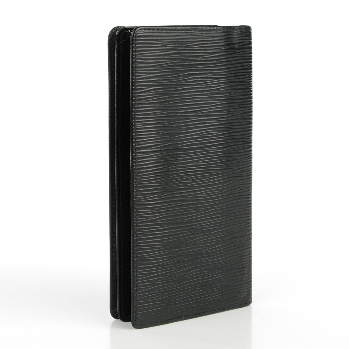 Epi Checkbook Organizer Wallet Black