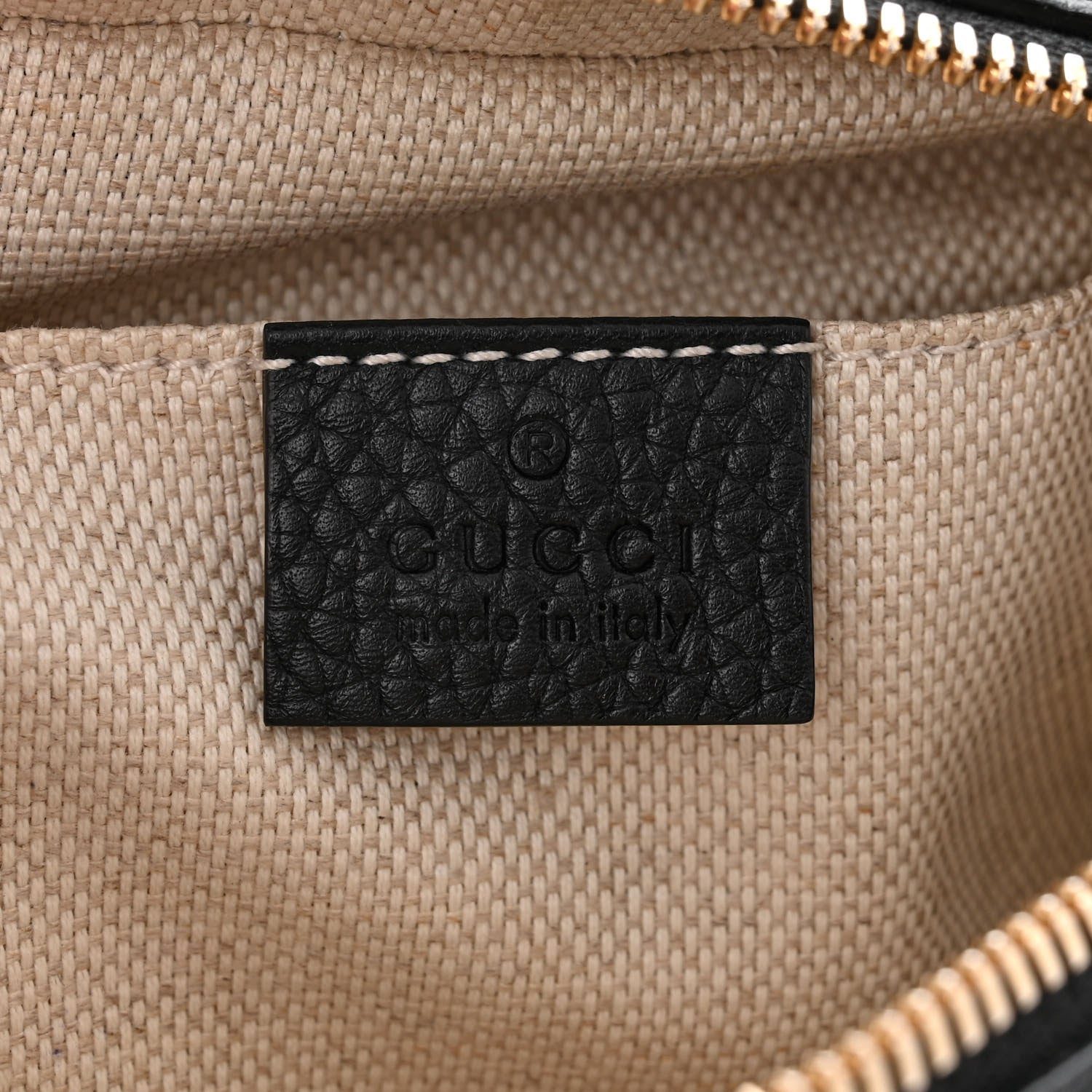 Gucci Pebbled Calfskin Small Soho Disco Bag Black 6 of 10