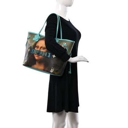 Louis Vuitton Masters Da Vinci Neverfull MM Vert D’eau 2 of 10