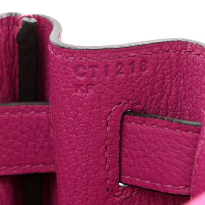 Hermes Togo Kelly Retourne 28 Rose Pourpre 7 of 10