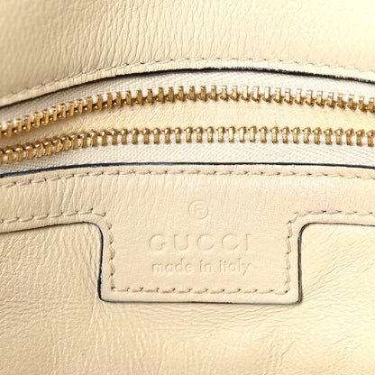 Gucci Roxy Calfskin Blondie Chain Shoulder Flap Bag Mystic White 6 of 10