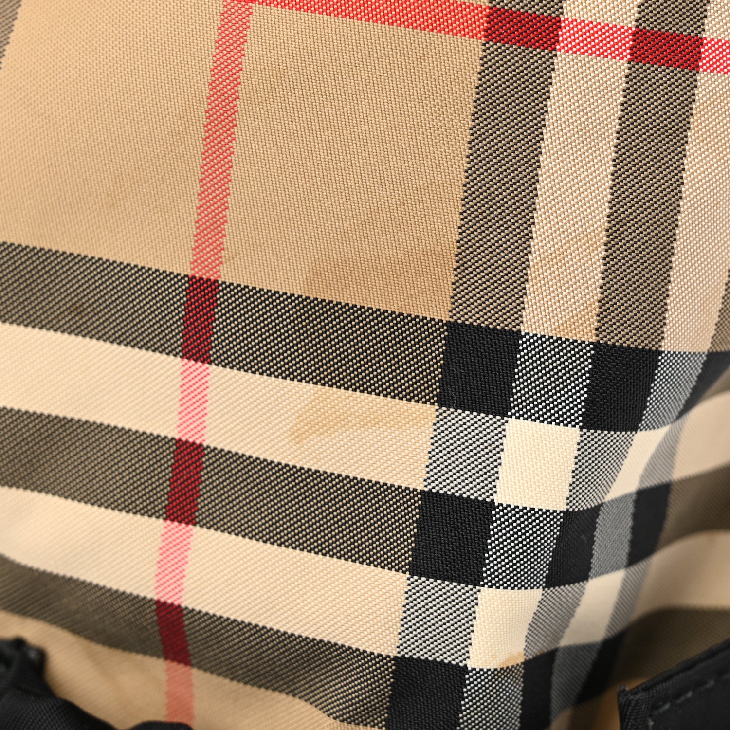 Burberry Nylon Logo Print Wilfin Backpack Archive Beige 11 of 11