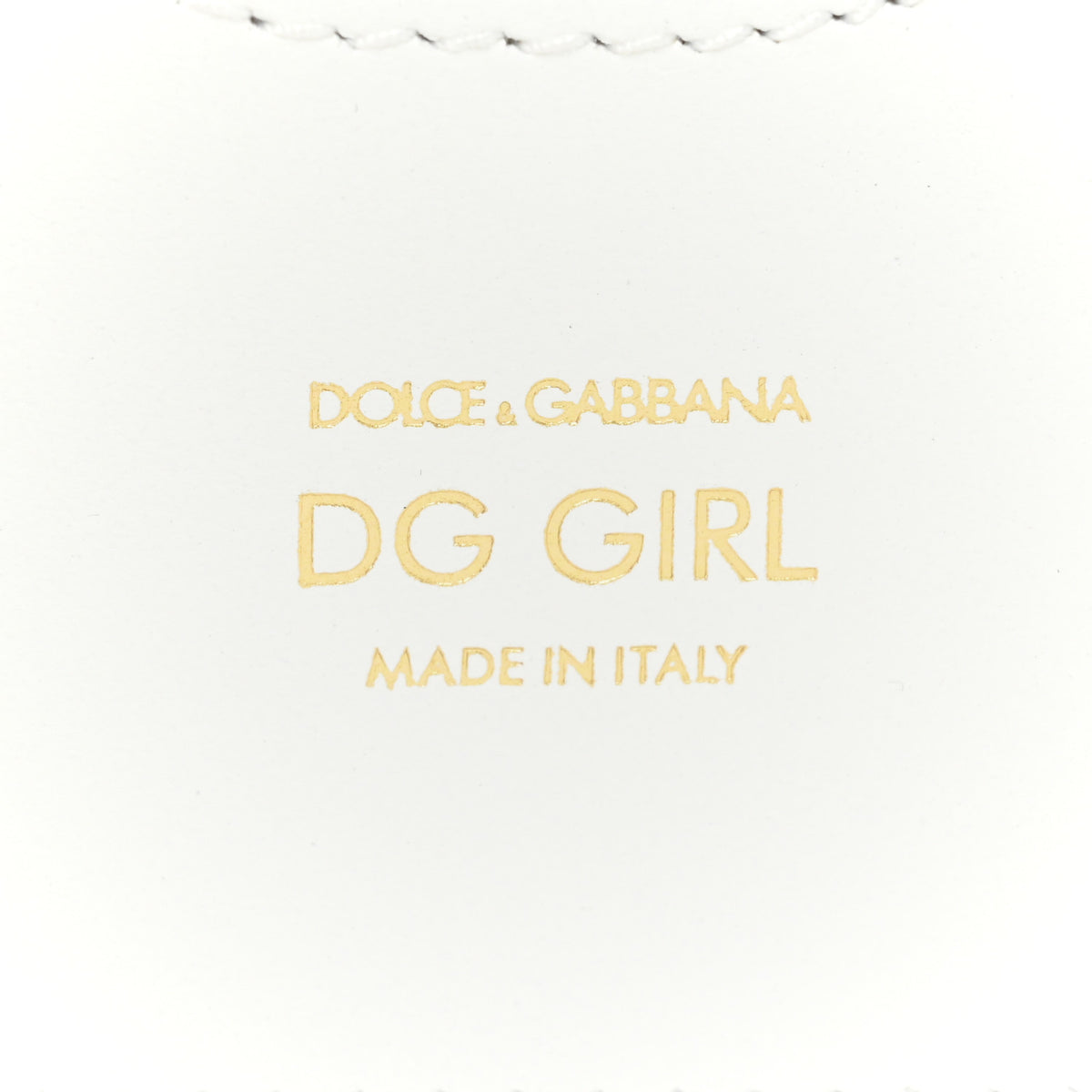 Dolce & Gabbana Calfskin DG Girls Phone Shoulder Bag White 6 of 10