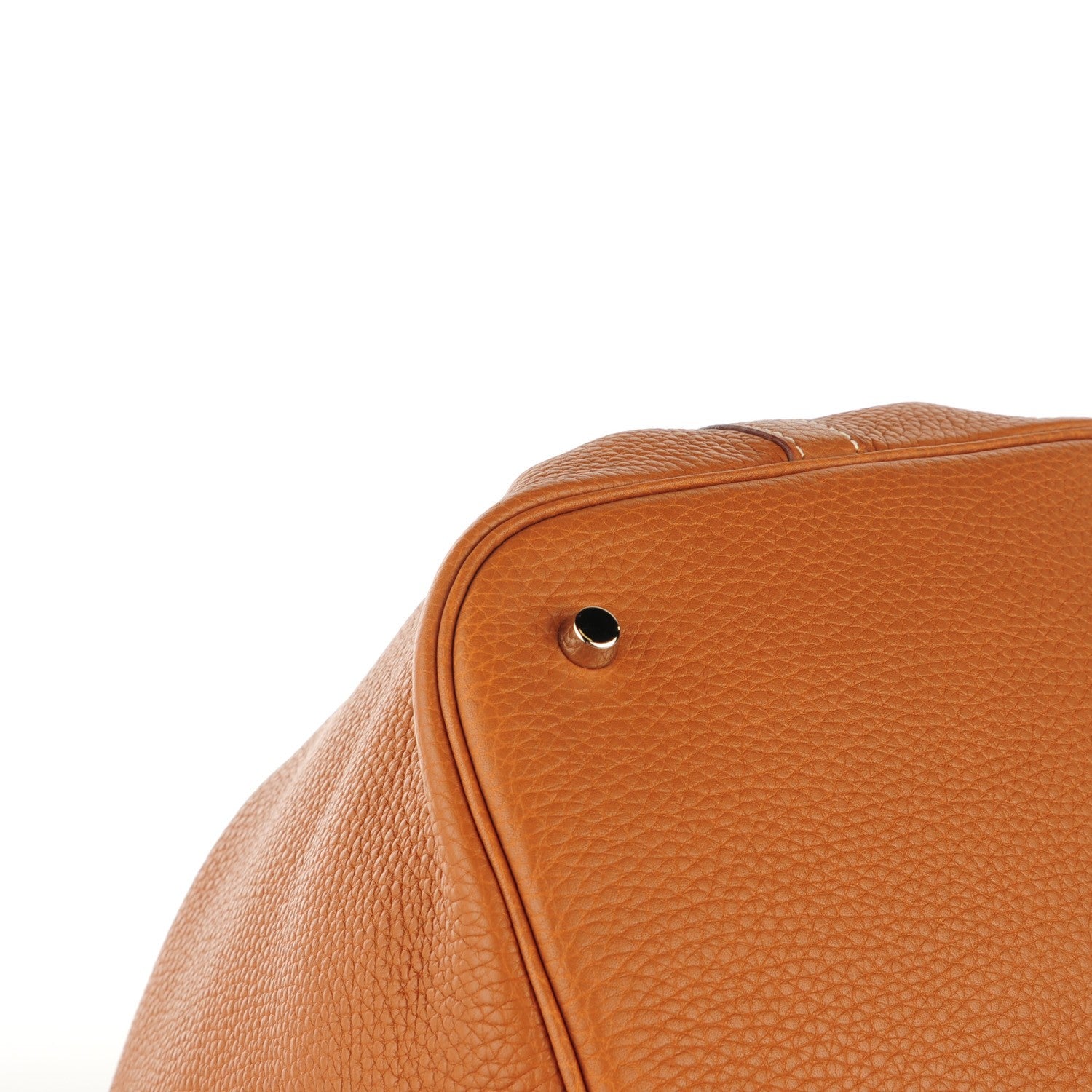 Hermes Taurillon Clemence Picotin GM Gold 8 of 8