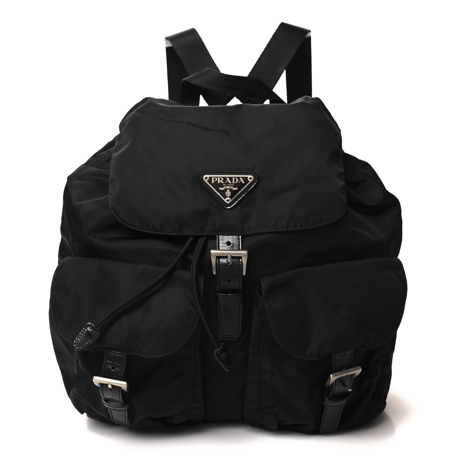 Prada Nylon Vela Backpack Black 1 of 11