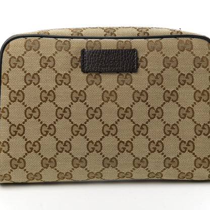 Gucci Monogram Belt Bag Dark Brown 10 of 10