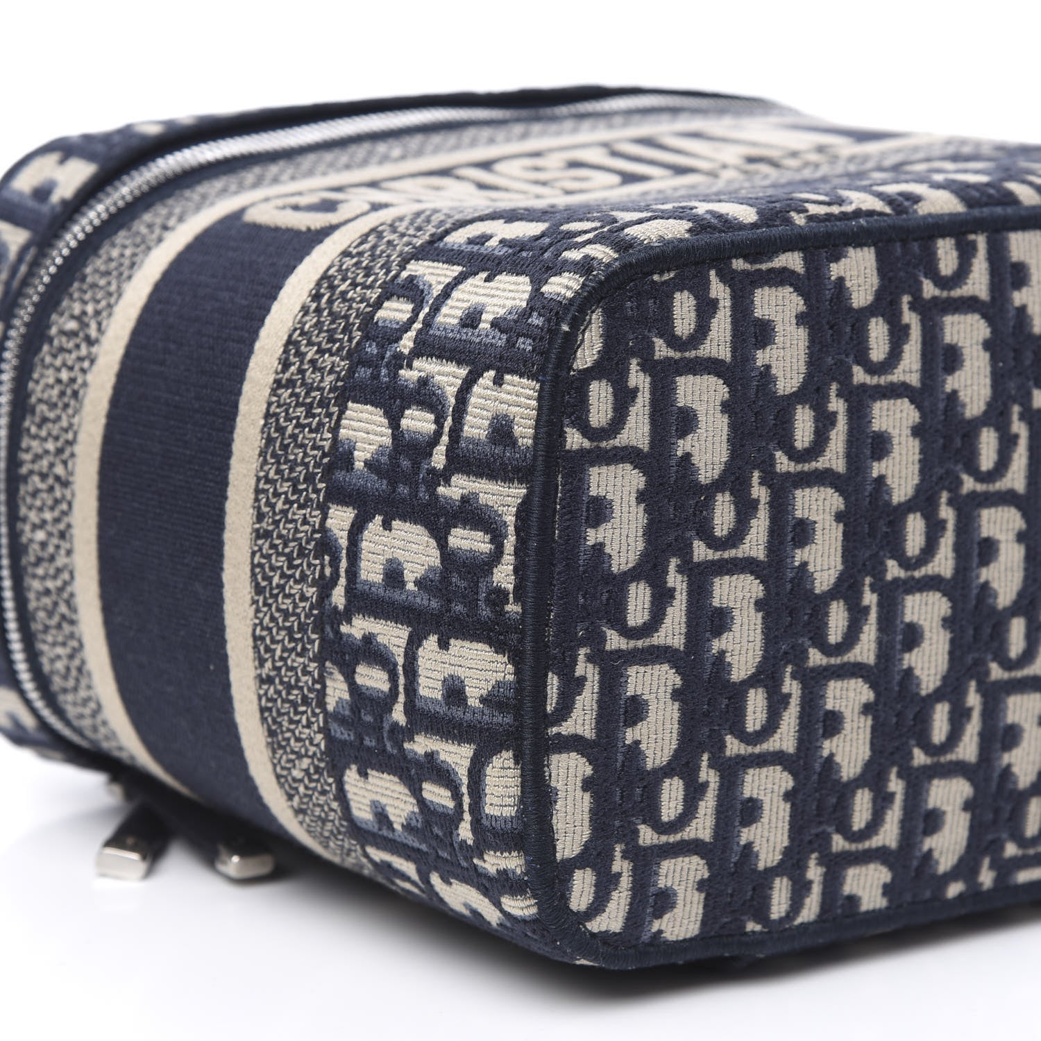 Christian Dior Oblique Diortravel Vanity Case Blue 7 of 10