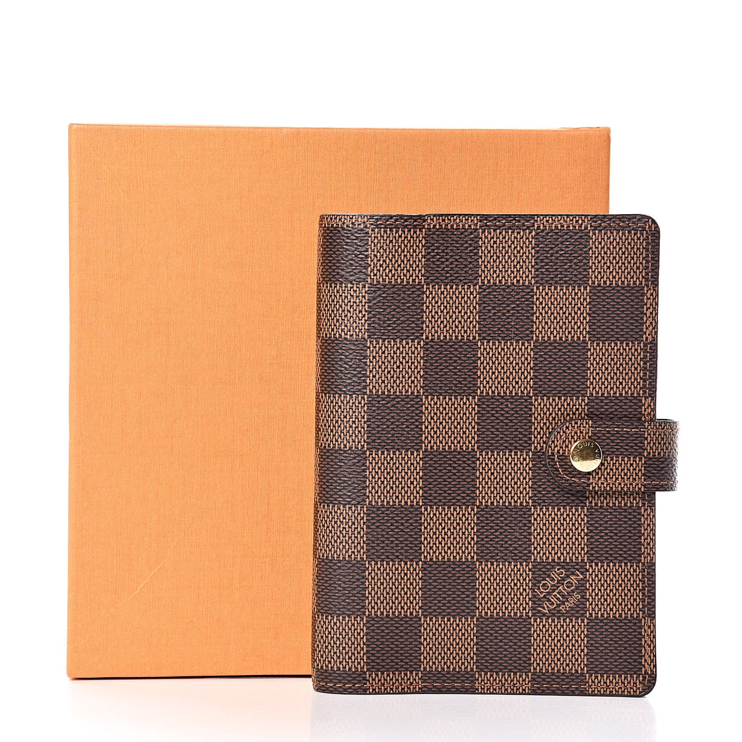 Damier Ebene Small Ring Agenda Cover