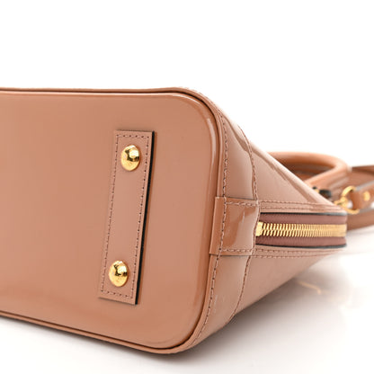 Louis Vuitton Vernis Alma BB Rose Velours 7 of 7
