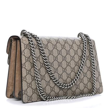Gucci GG Supreme Monogram Small Dionysus Shoulder Bag Taupe 2 of 4