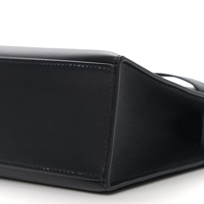 Hermes Swift Kelly Pochette Clutch Black 10 of 11