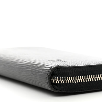 Louis Vuitton Epi Zippy Organizer Wallet Black 8 of 10