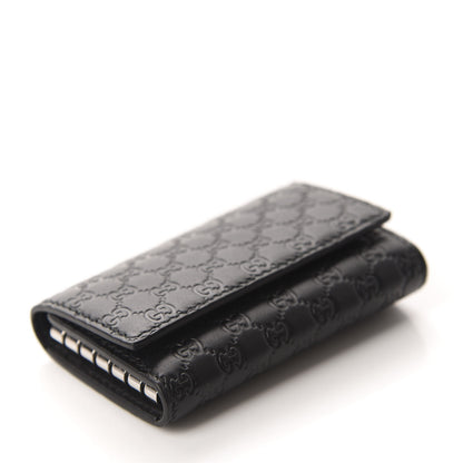 Gucci Microguccissima 6 Key Holder Case Black 4 of 6