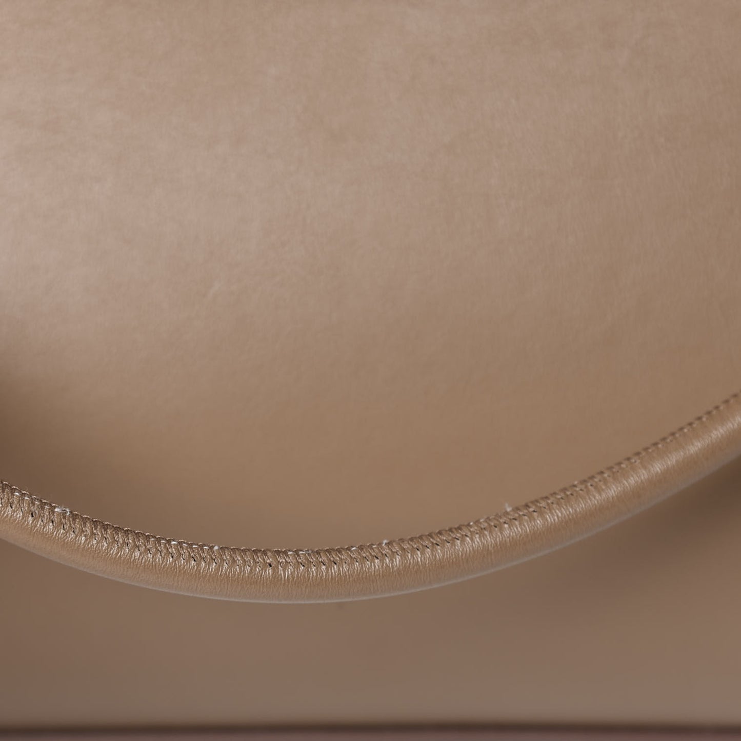 Calfskin Large Whip Top Handle Shoulder Bag Taupe