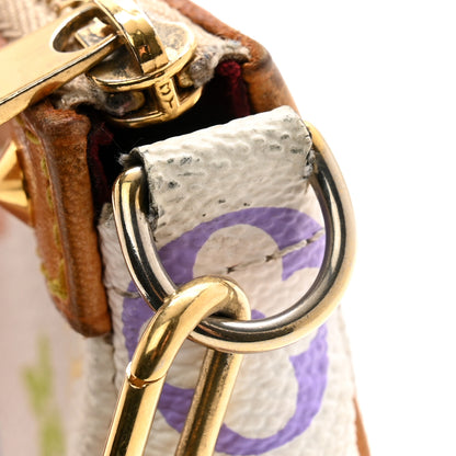 Louis Vuitton Monogram Multicolor Pochette Accessories White 10 of 10