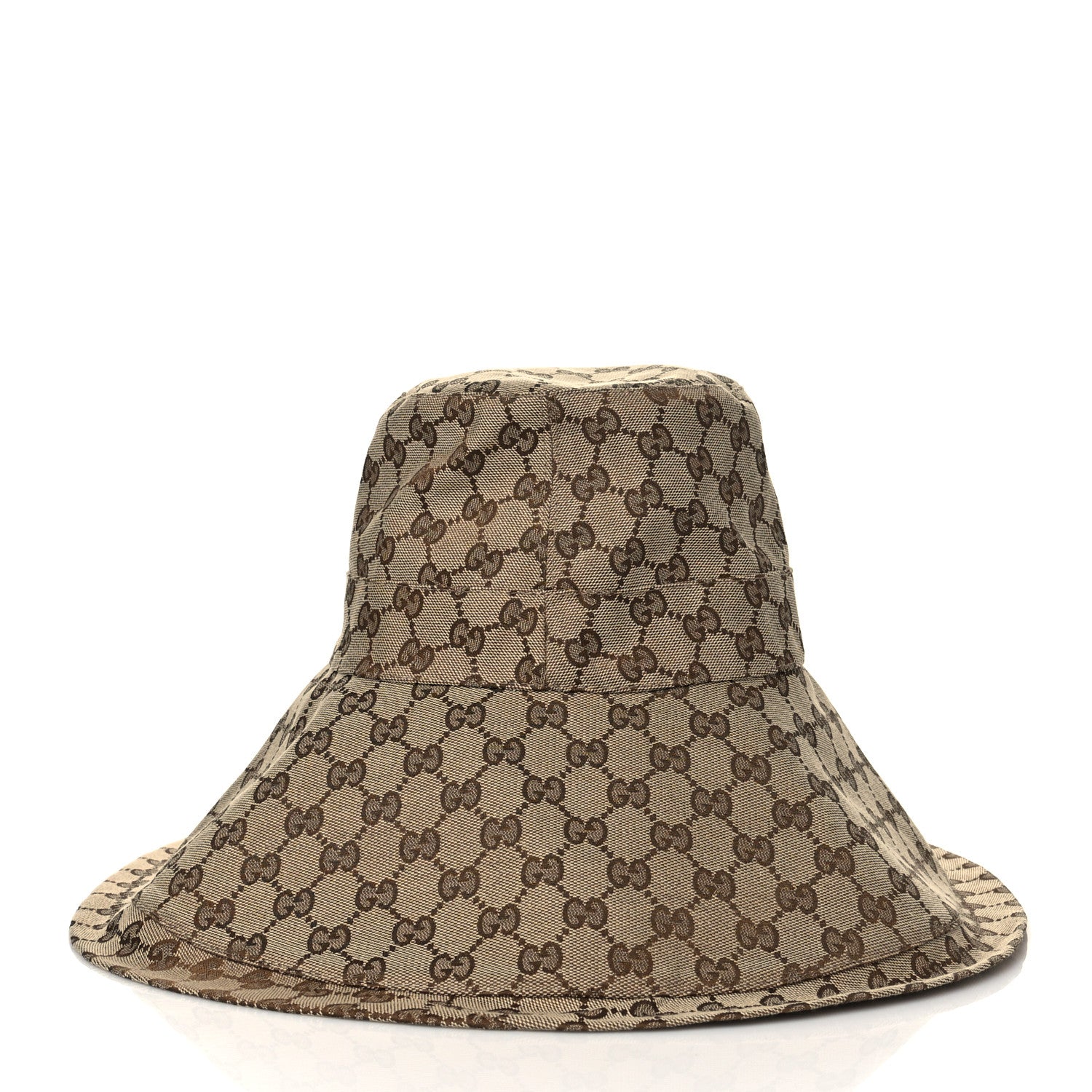 Gucci Monogram Wide Brim Hat L Beige 5 of 8