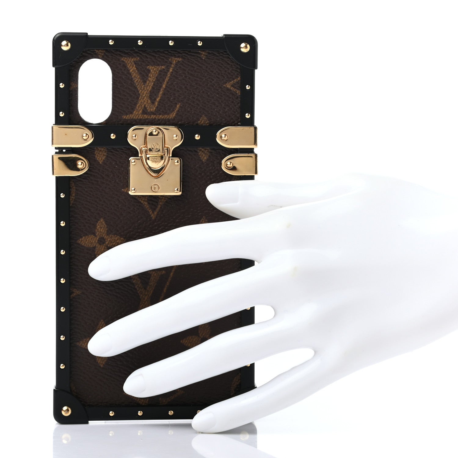 Louis Vuitton Monogram Eye-Trunk iPhone X Case 2 of 8