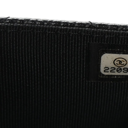 Chanel Caviar Quilted Flap Card Holder Black 8 of 8