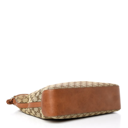 Gucci Monogram Medium Marrakech Hobo Camel 4 of 13