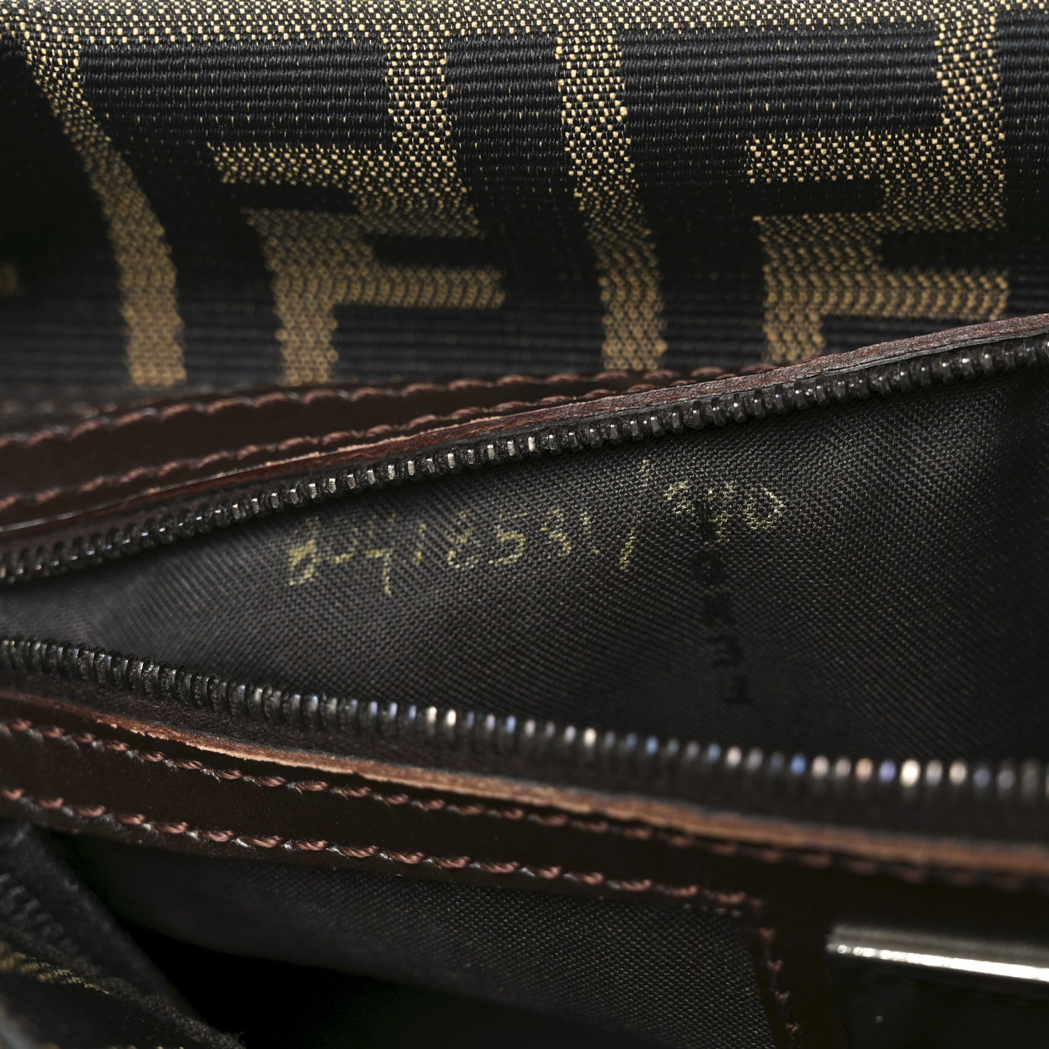 Fendi Zucca Mama Baguette Tobacco 7 of 10