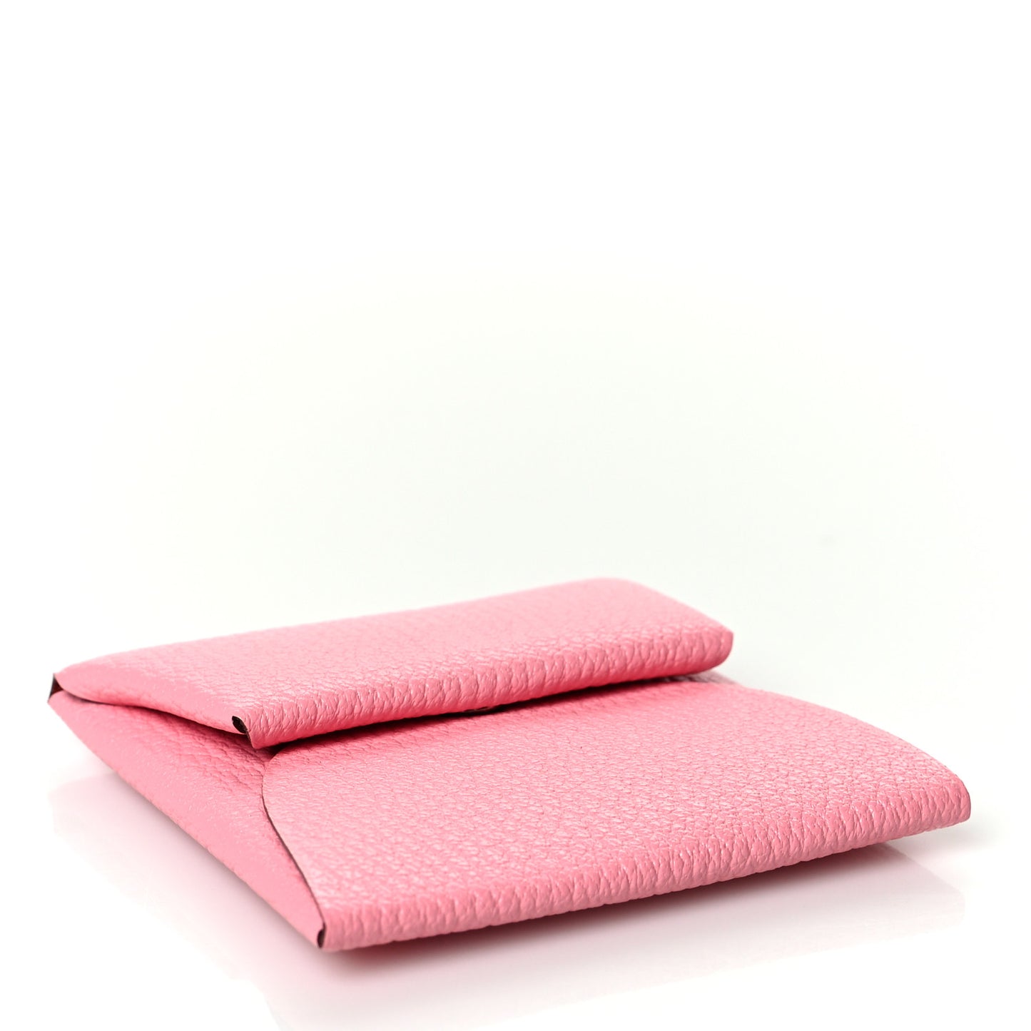 Chevre Mysore Verso Bastia Coin Purse Rose Confetti Brique