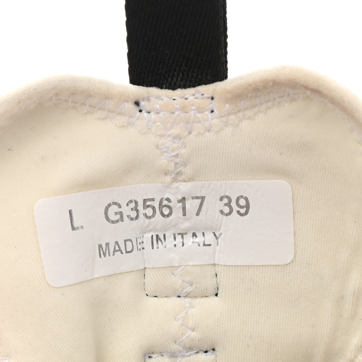 Velvet Calfskin Mixed Fibers CC Sneakers 39 Ivory Black
