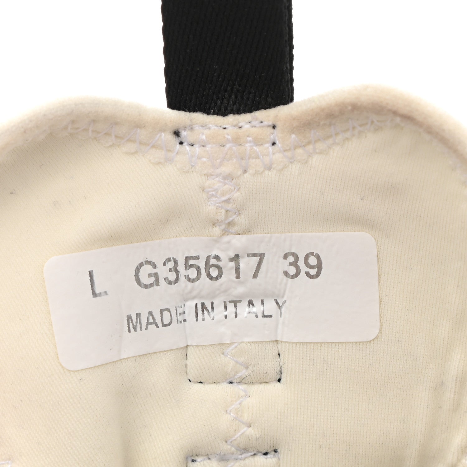 Chanel Velvet Calfskin Mixed Fibers CC Sneakers 39 Ivory Black 8 of 10
