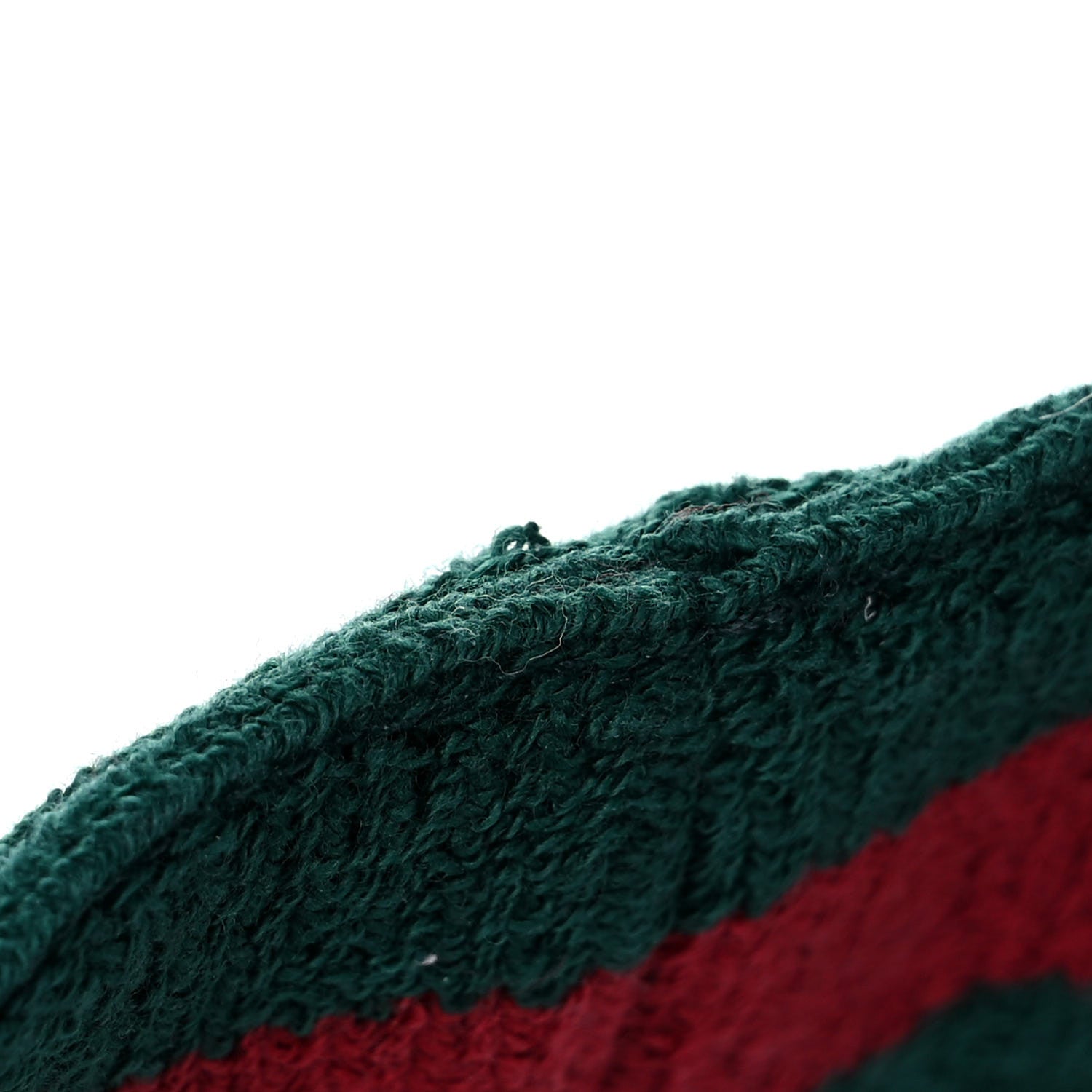 Gucci Vinyl Web Visor L Green Red 9 of 9
