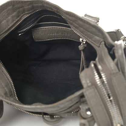 Balenciaga Agneau Classic Silver Hardware Mini City Beige Liege 4 of 4