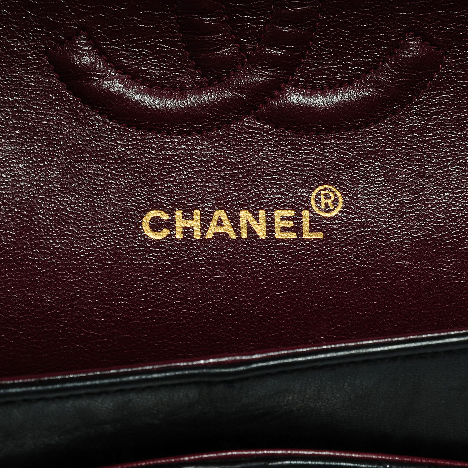 Chanel Lambskin Medium Double Flap Black 6 of 9